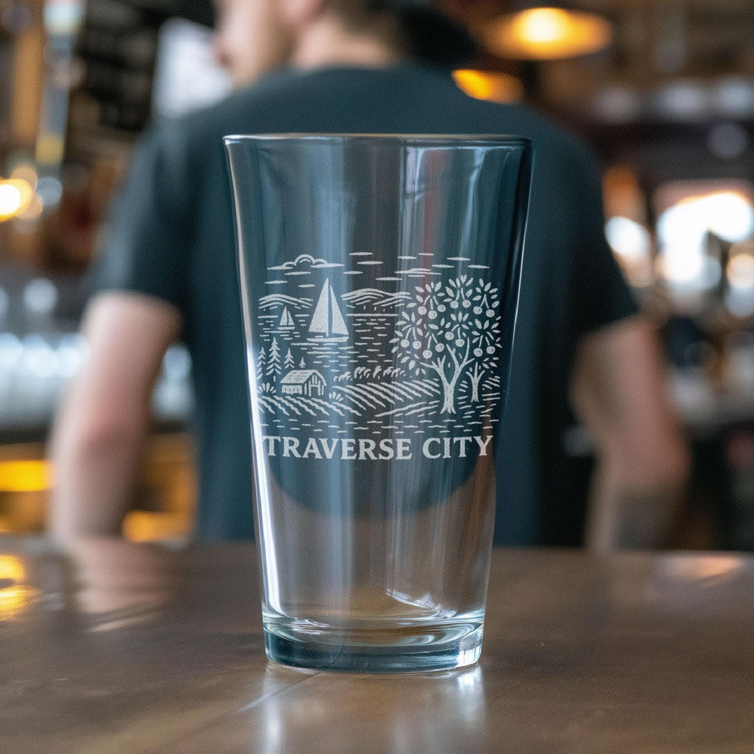 Traverse City Michigan Glasses