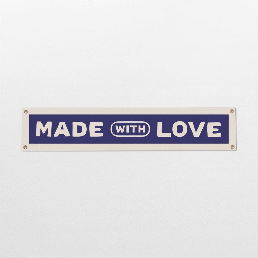 Made With Love Felt Banner