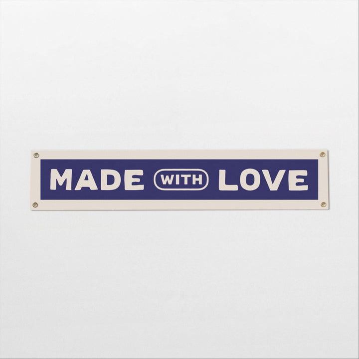 Made With Love Felt Banner
