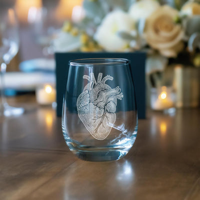 Anatomical Heart Glasses
