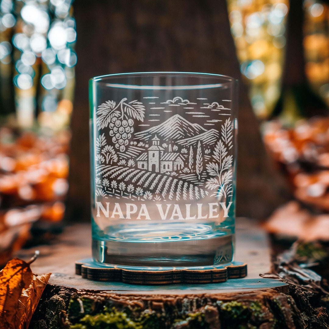 Napa Valley California Glasses
