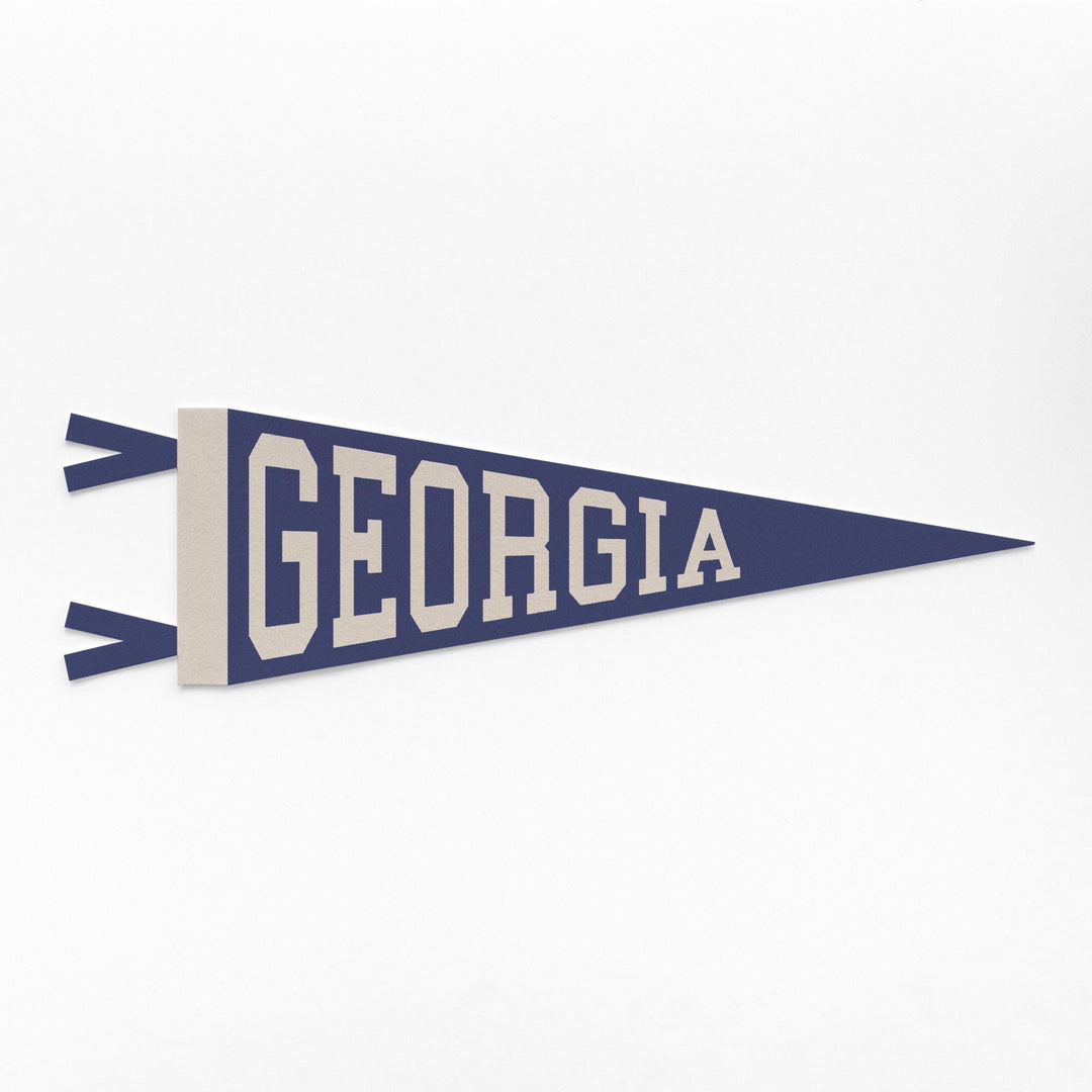 Georgia Varsity Felt Pennant