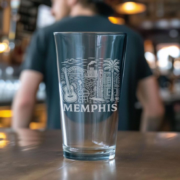 Memphis Tennessee Glasses