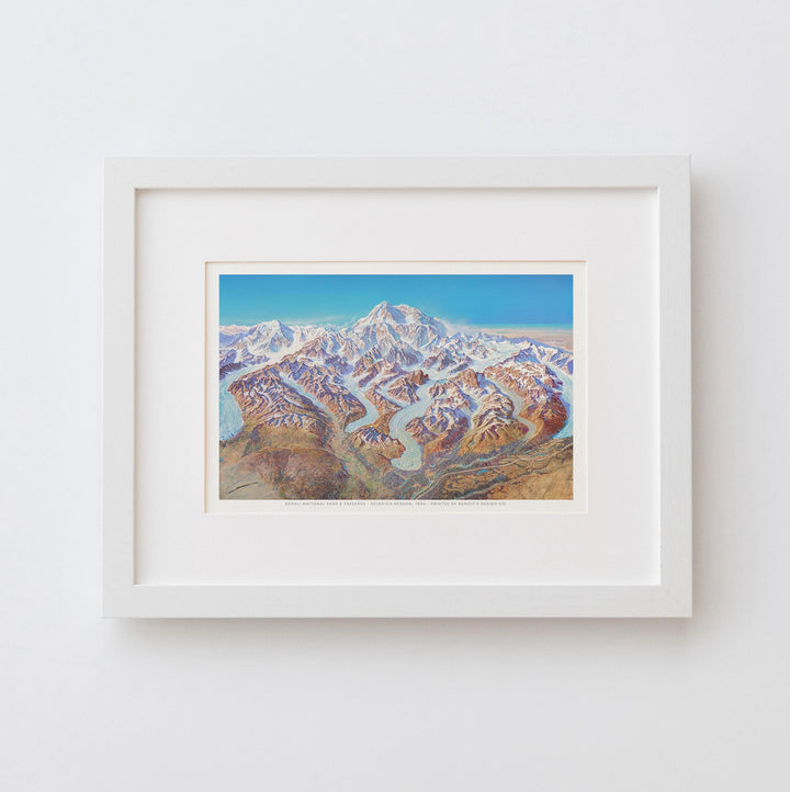 Denali National Park Historic Art Print
