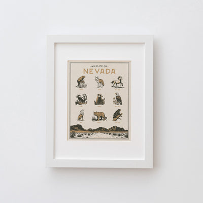 Nevada Wildlife Print