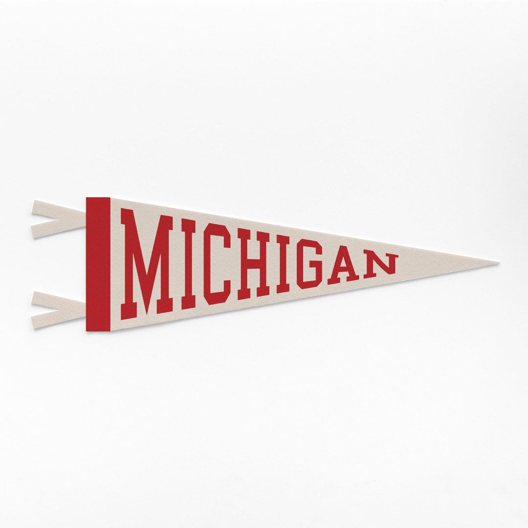 Michigan Varsity Felt Pennant