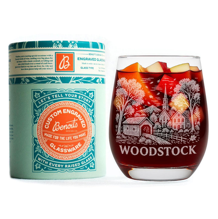 Woodstock Vermont Glasses