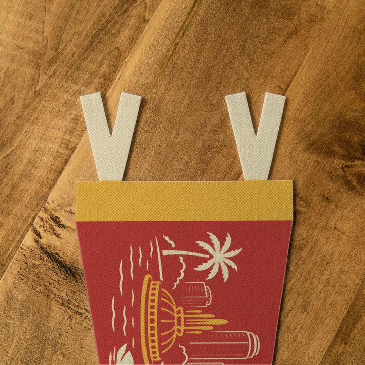 Orlando Florida Felt Pennant