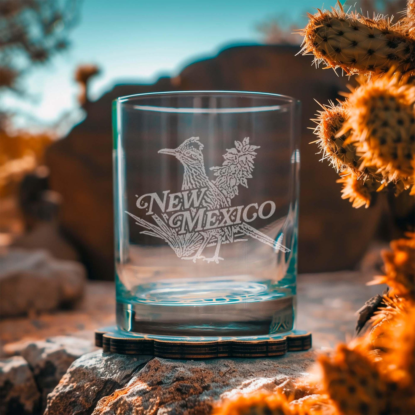 New Mexico State Bird Glasses