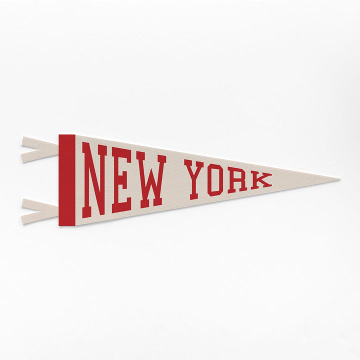 New York Varsity Felt Pennant