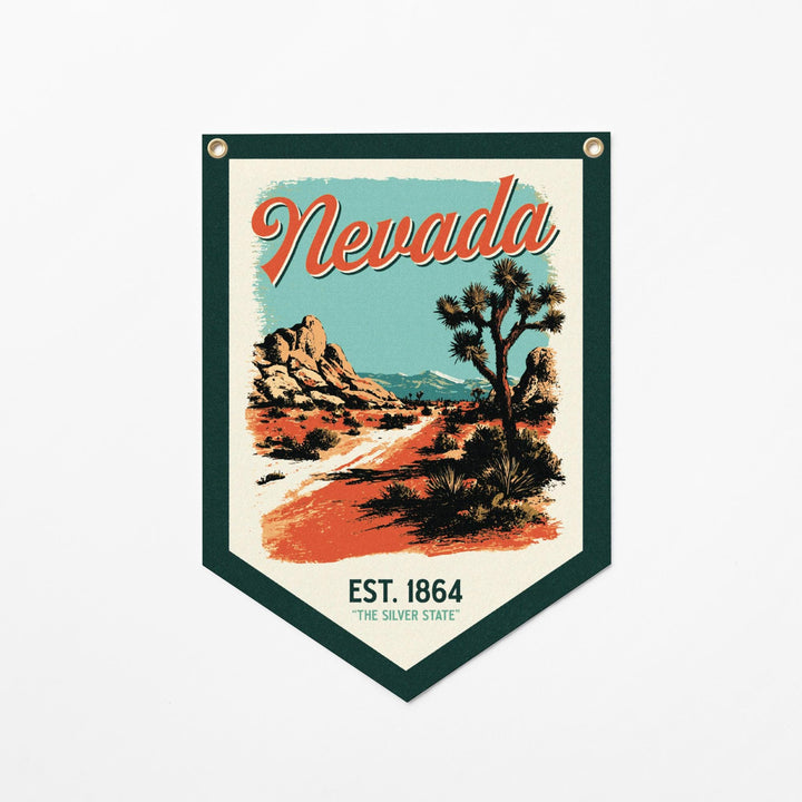 Nevada Felt Camp Flag