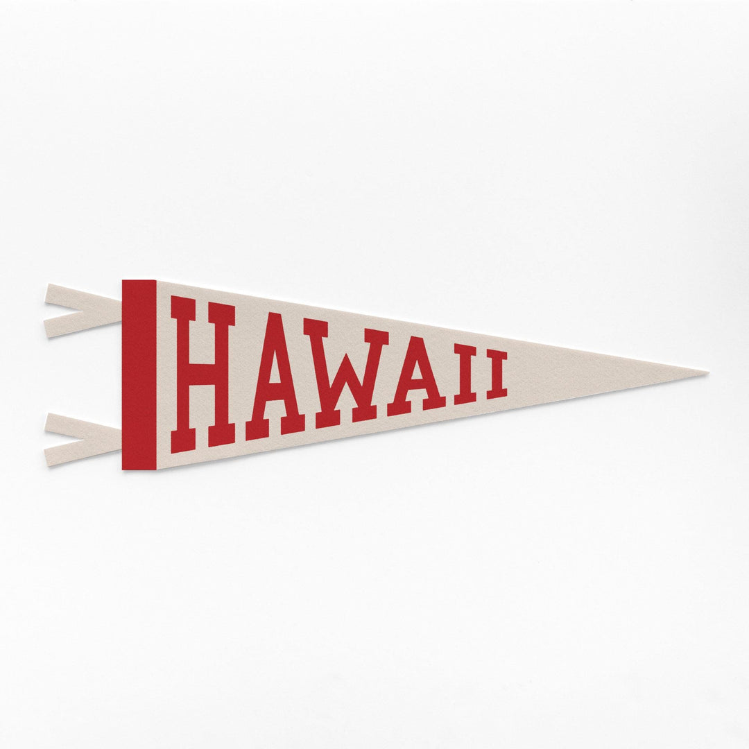 Hawaii Varsity Felt Pennant