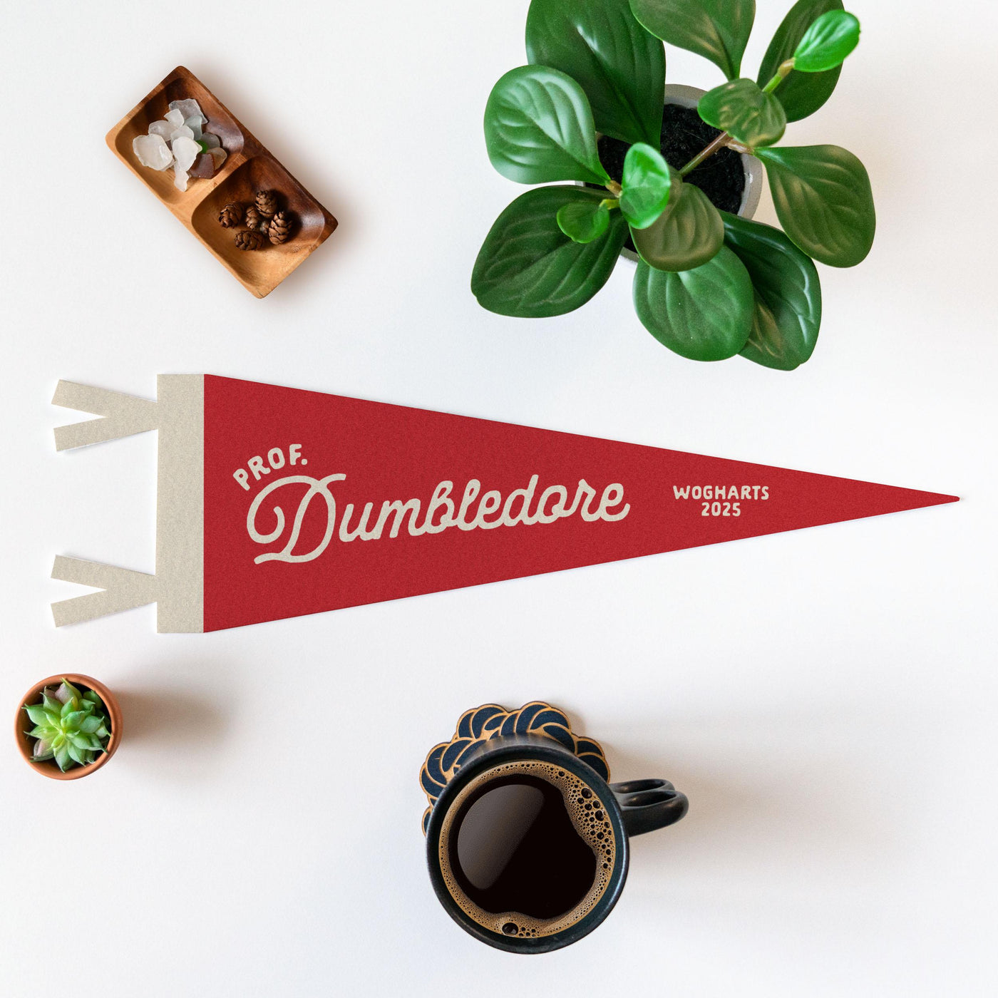 Custom Teacher Name Felt Pennant