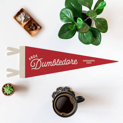 Custom Teacher Name Felt Pennant