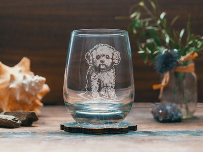 Bichon Dog Glasses