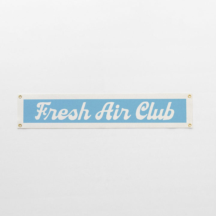 Fresh Air Club Felt Banner