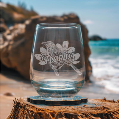 Florida State Bird Glasses