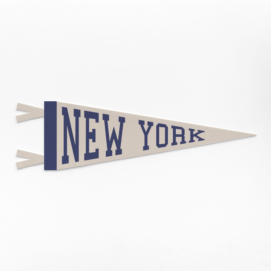 New York Varsity Felt Pennant