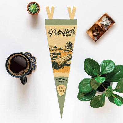 Petrified Forest National Park Felt Pennant