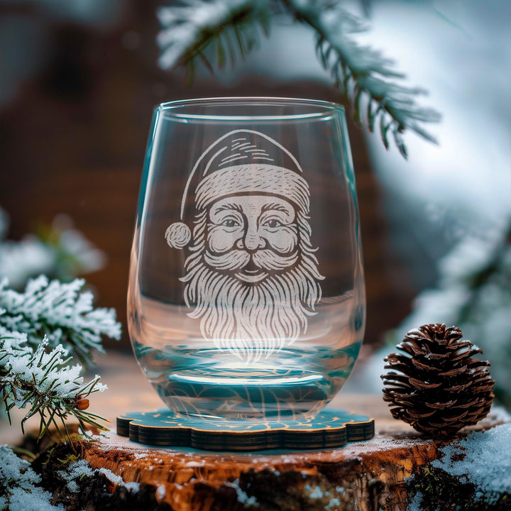 Mr. &amp; Mrs. Claus Glasses (Set of 2)