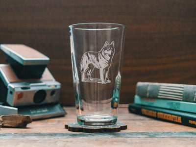 Siberian Husky Dog Glasses