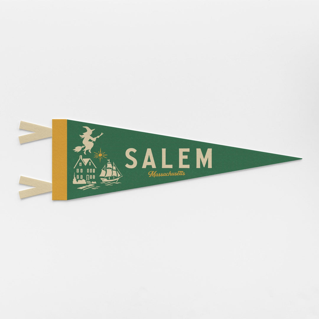 Salem, Massachusetts Felt Pennant
