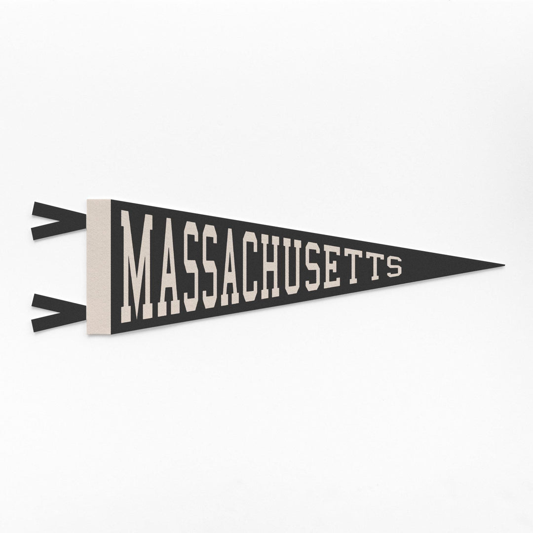 Massachusetts Varsity Felt Pennant