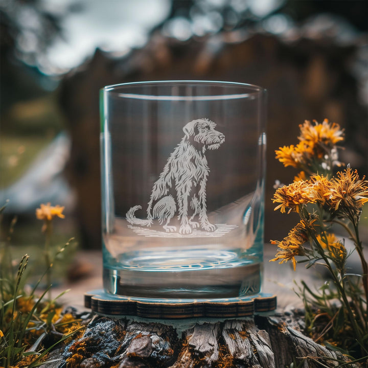 Irish Wolfhound Customizable Dog Glasses