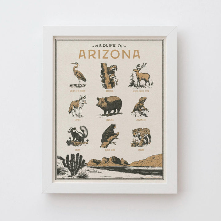 Arizona Wildlife Print