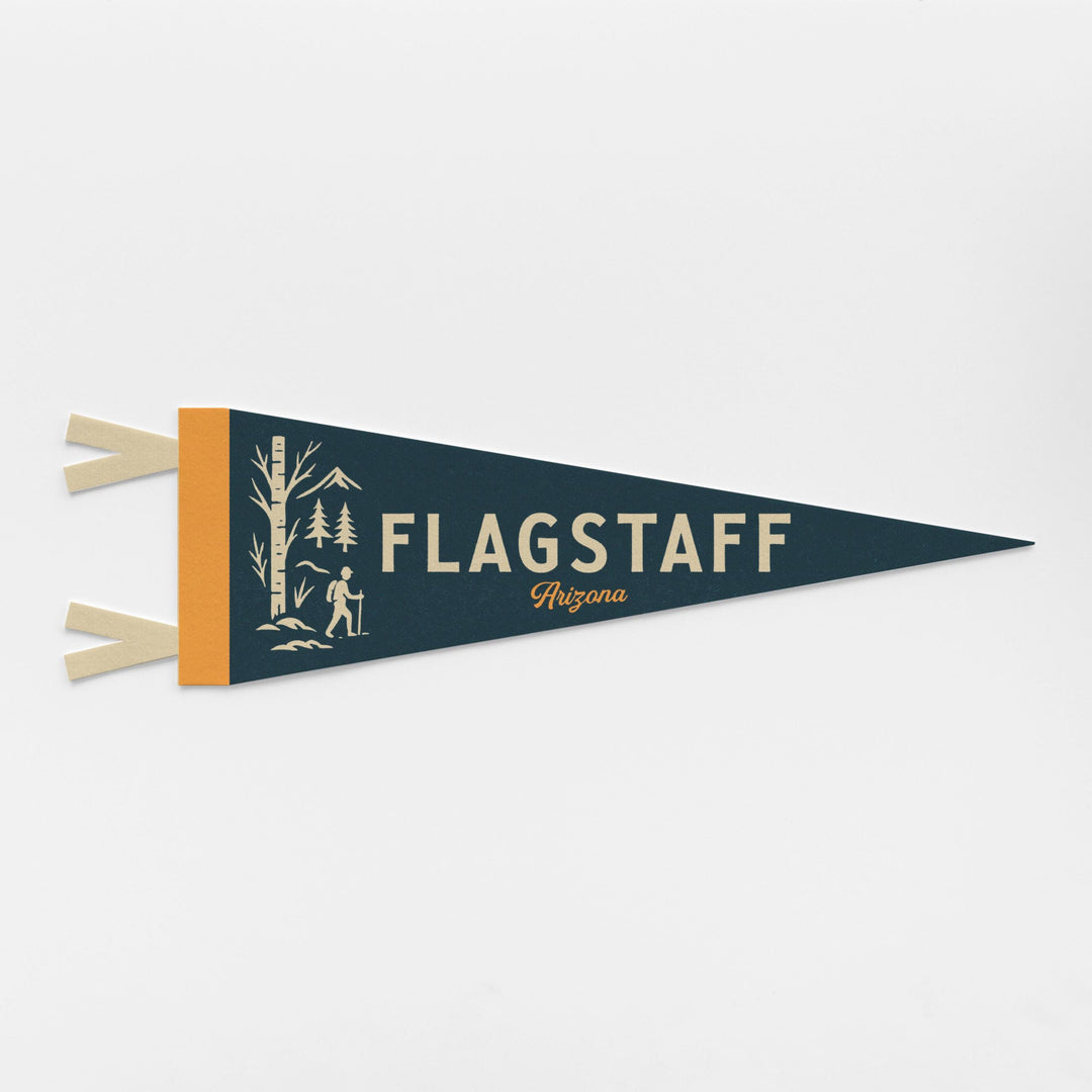 Flagstaff Arizona Felt Pennant