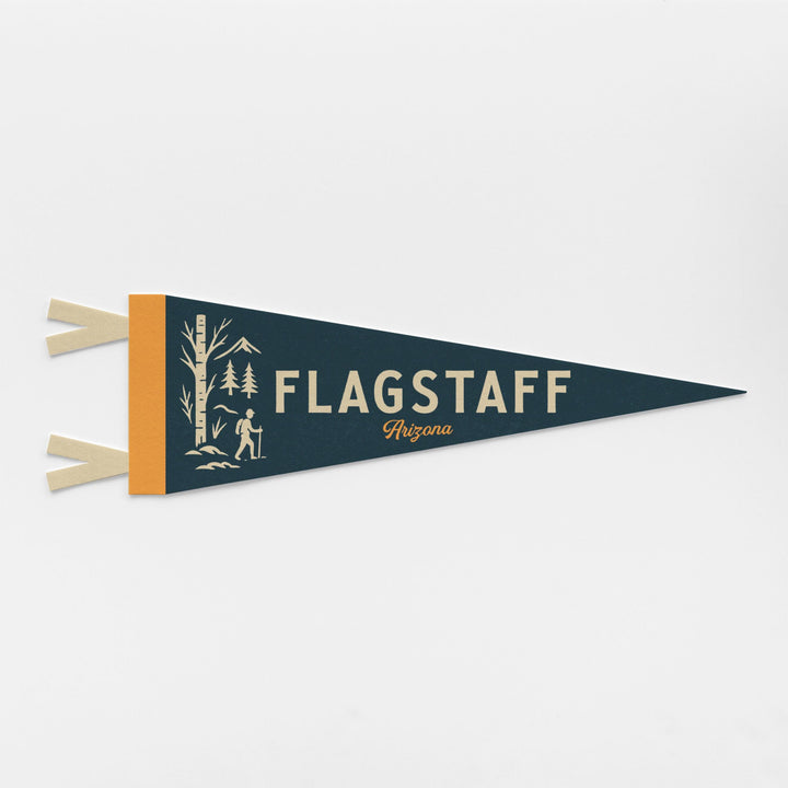Flagstaff Arizona Felt Pennant