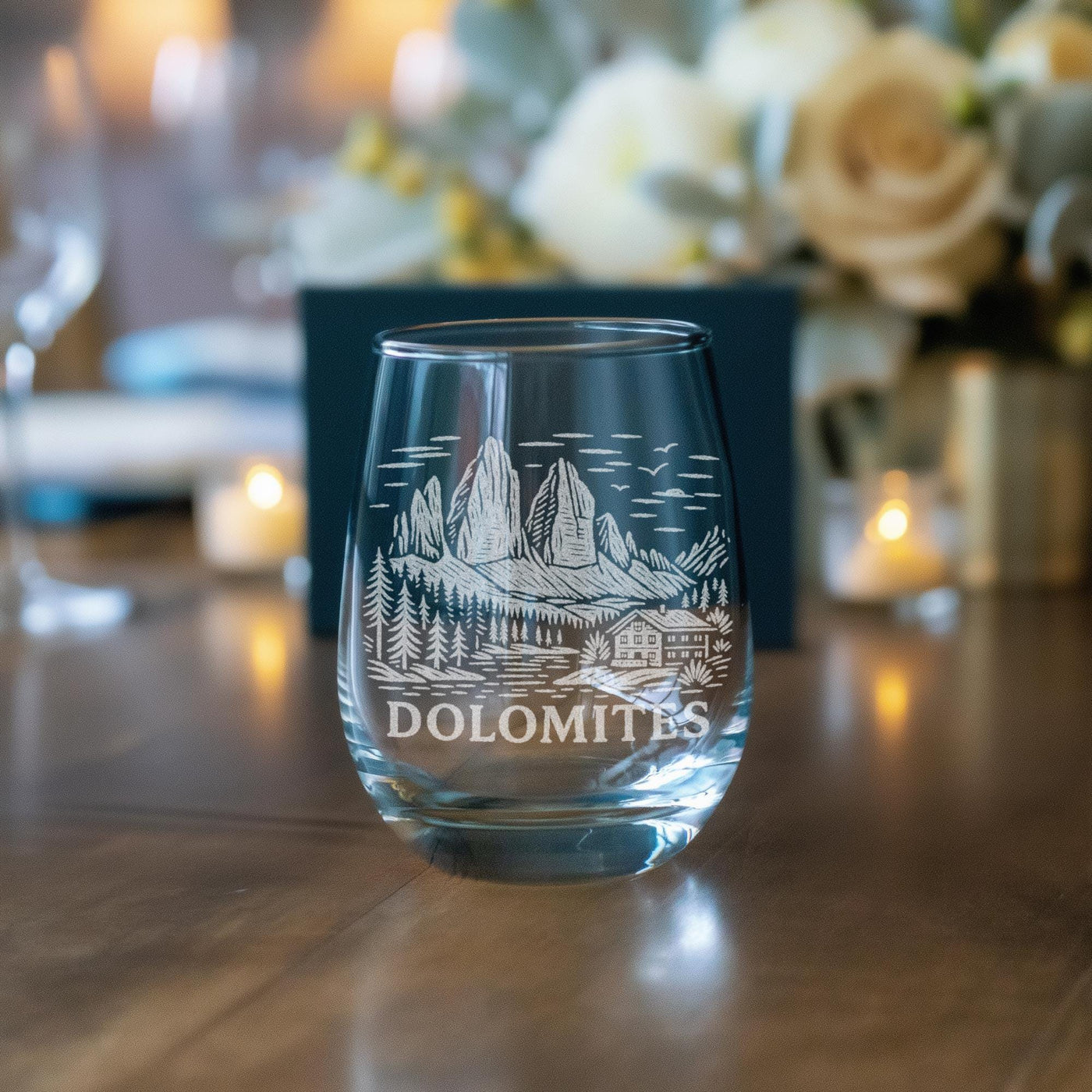 Dolomites Italy Glass