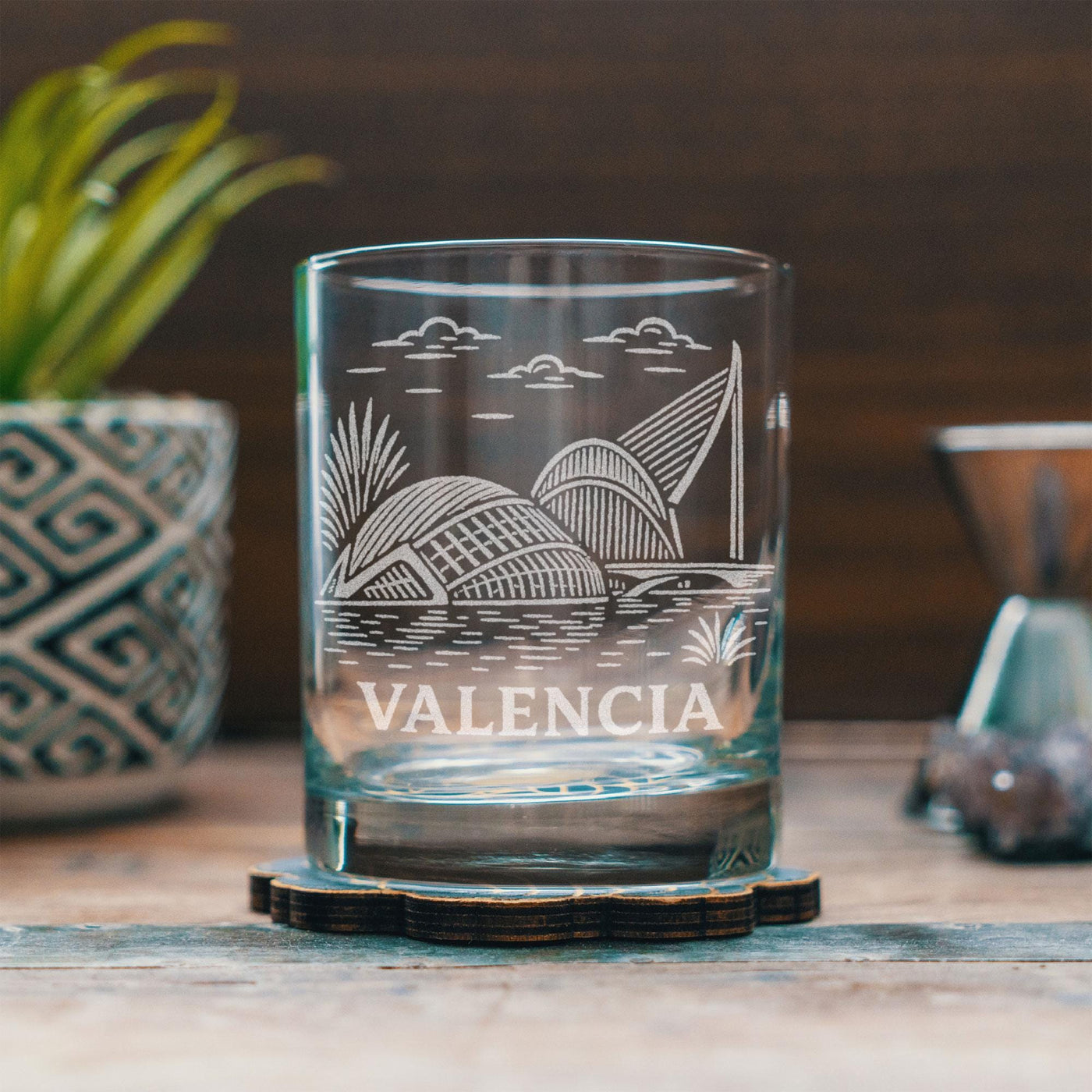 Valencia, Spain Glass