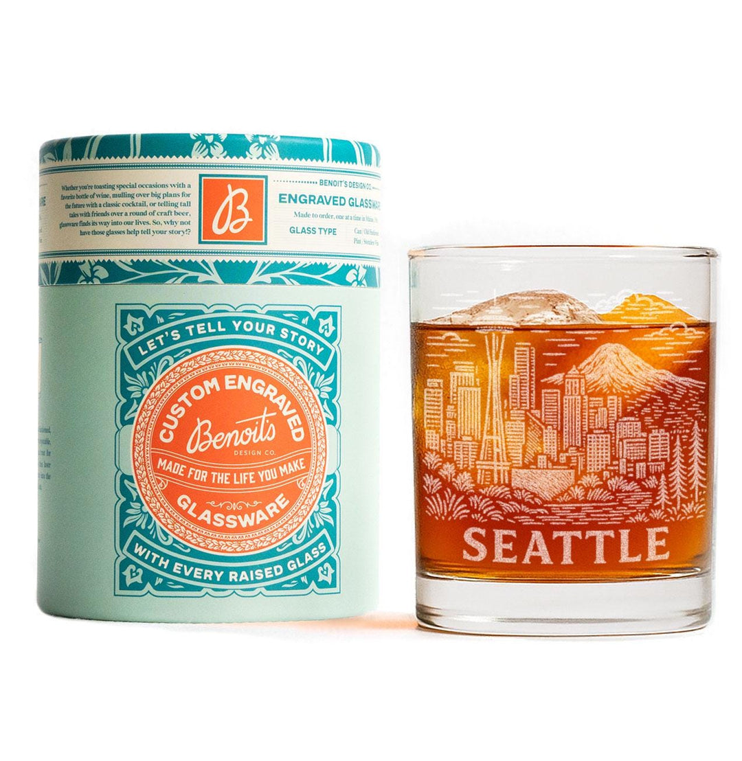 Seattle Washington Glasses