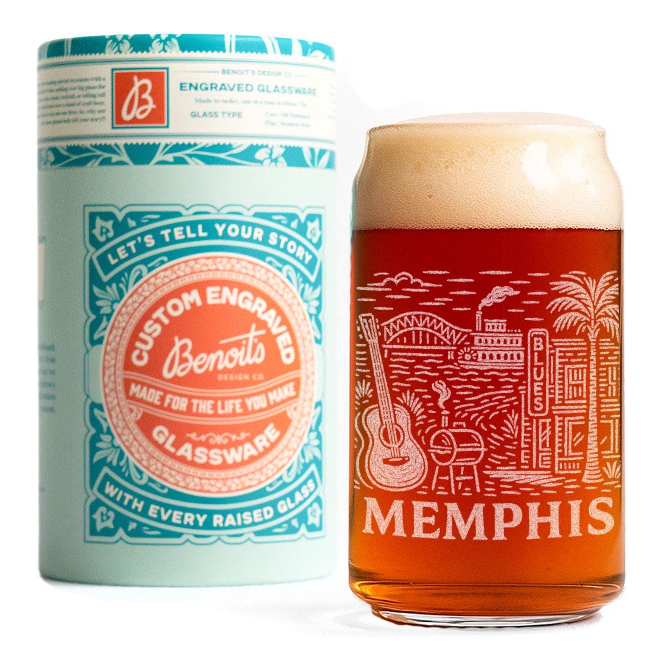 Memphis Tennessee Glass