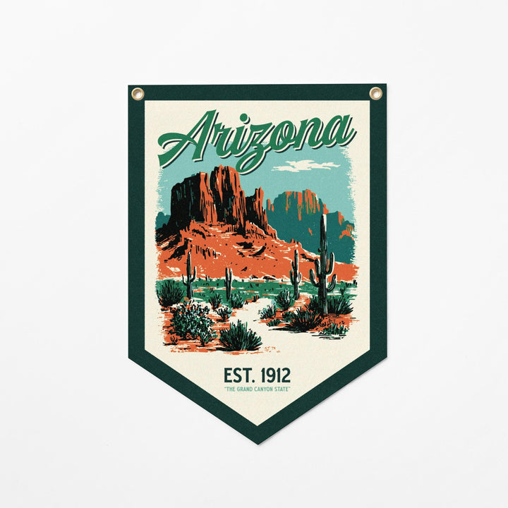 Arizona Felt Camp Flag