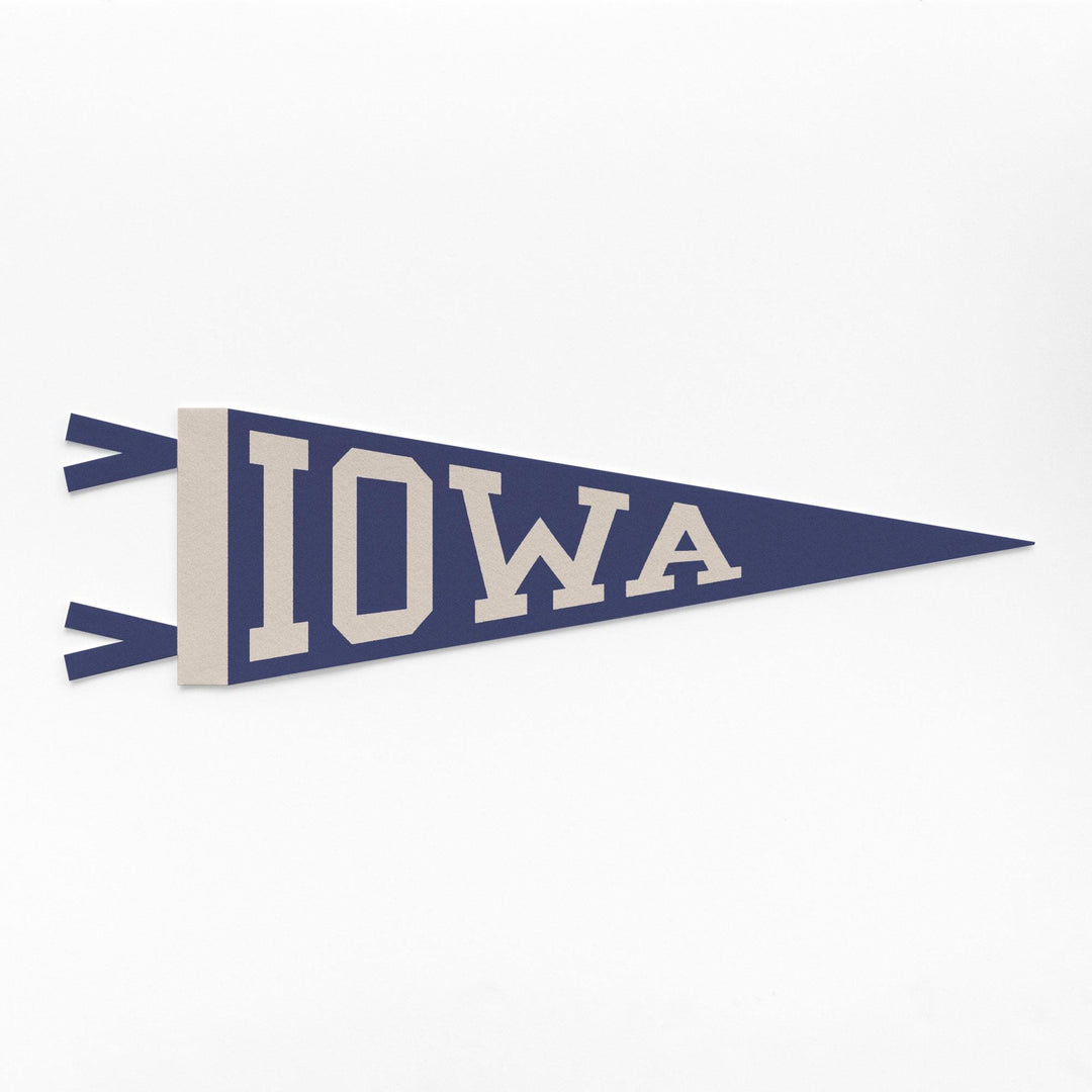 Iowa Varsity Felt Pennant