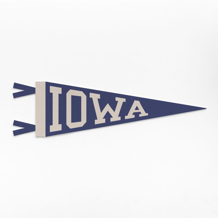 Iowa Varsity Felt Pennant