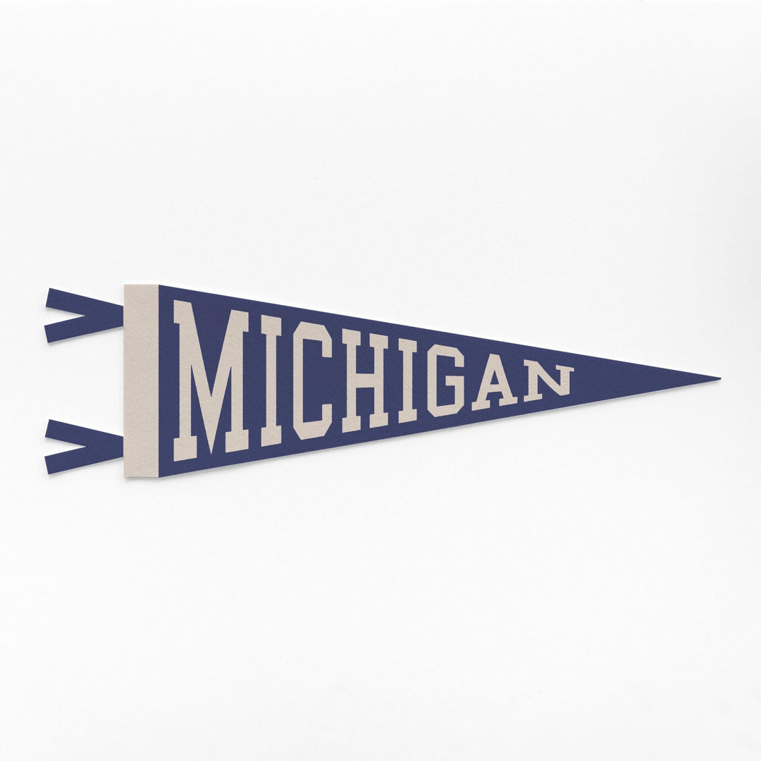 Michigan Varsity Felt Pennant
