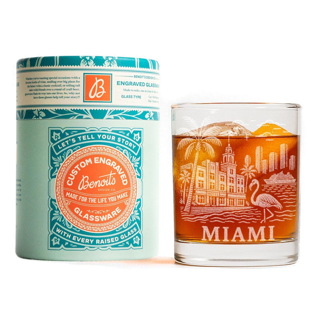 Miami Florida Glasses