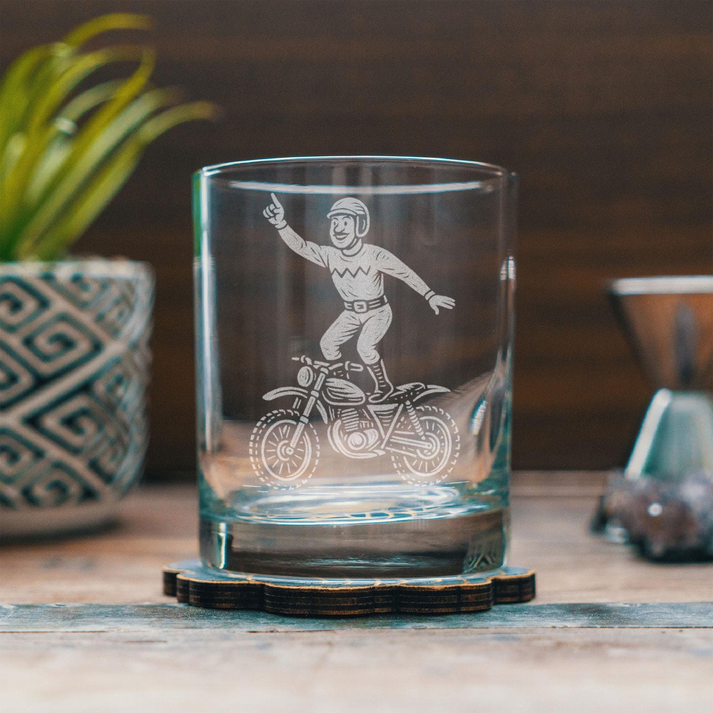 Stunt Man Glass