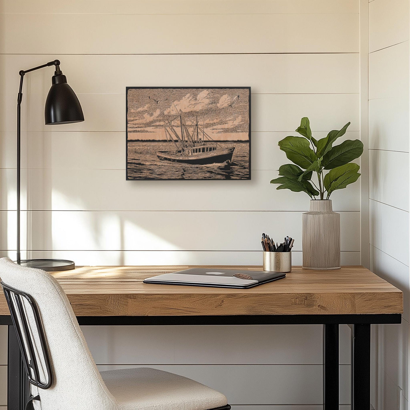Shrimp Boat Wall Art
