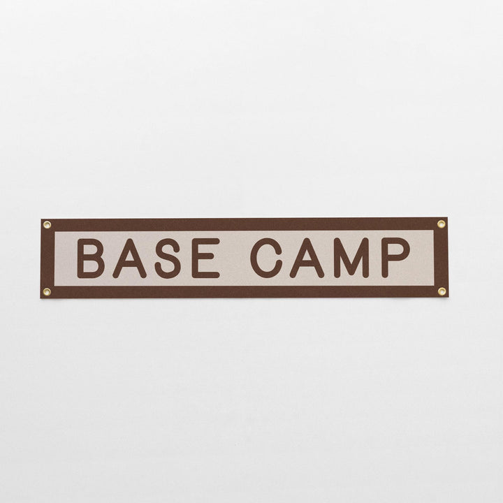 Base Camp Felt Banner