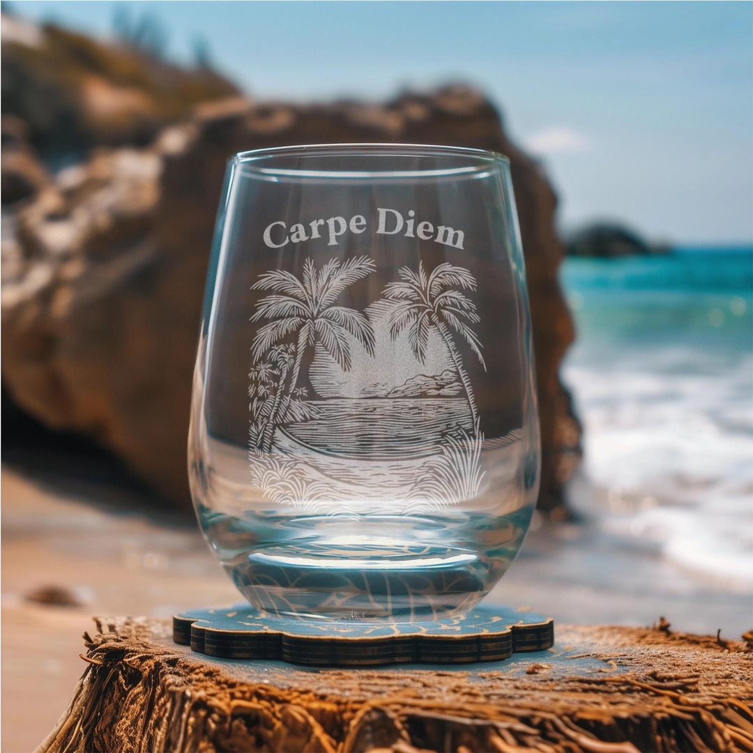 Custom Ocean Beach Theme Glasses