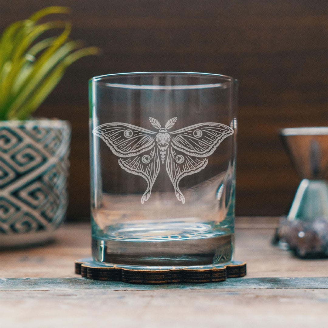 Luna Moth Glasses
