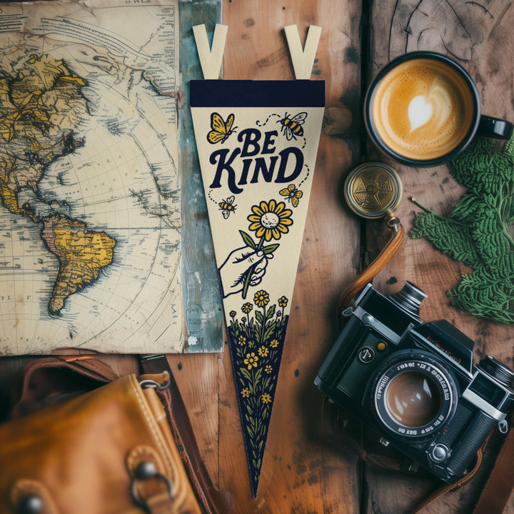 Be Kind Felt Pennant