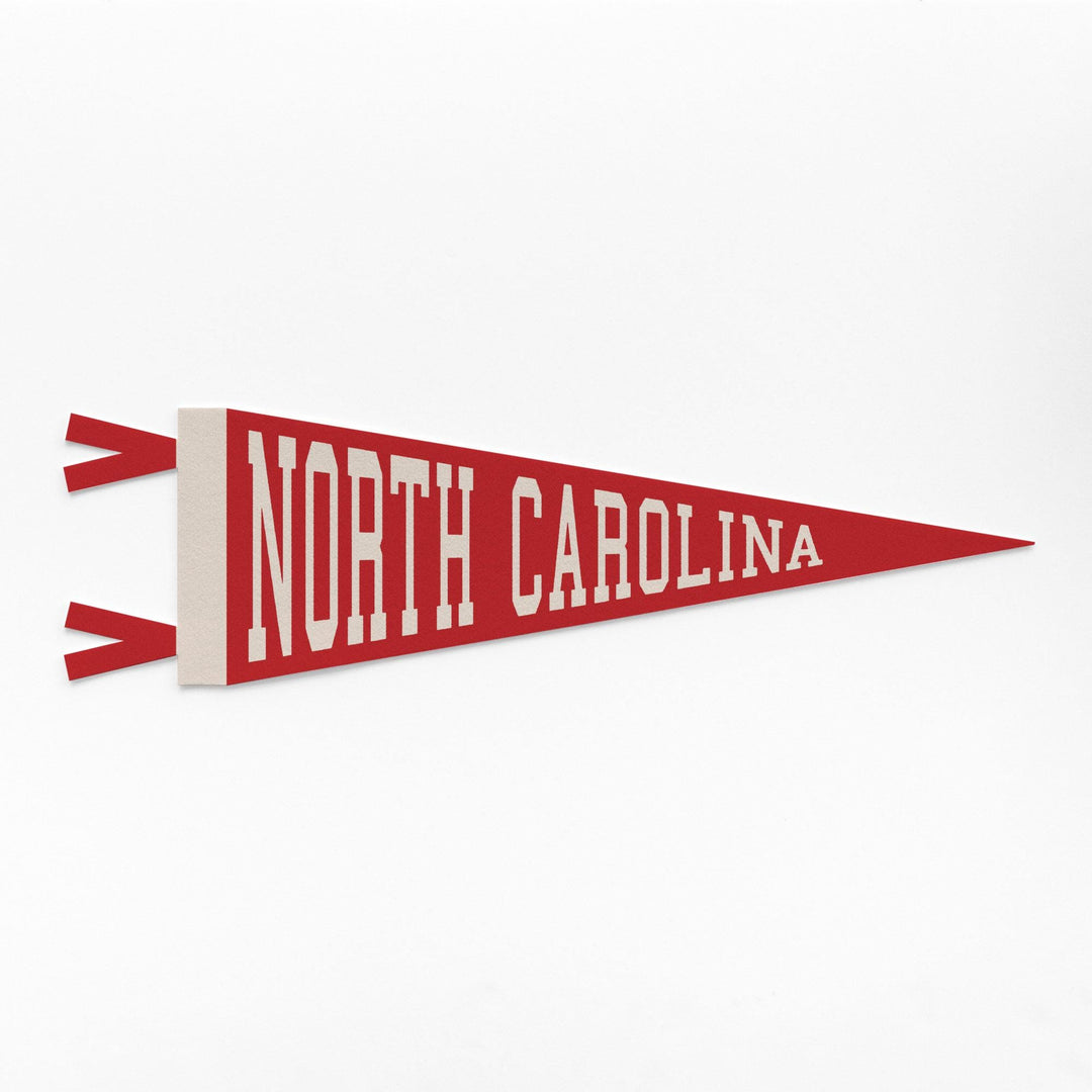 North Carolina Varsity Felt Pennant