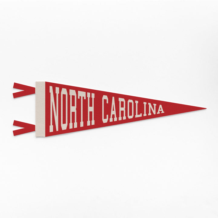 North Carolina Varsity Felt Pennant
