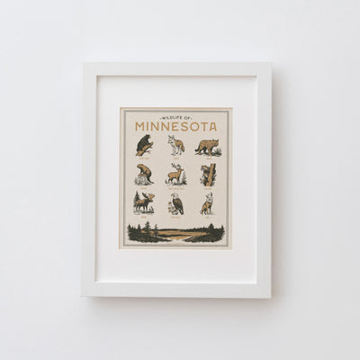 Minnesota Wildlife Print