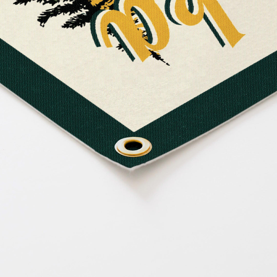 Alaska Felt Camp Flag